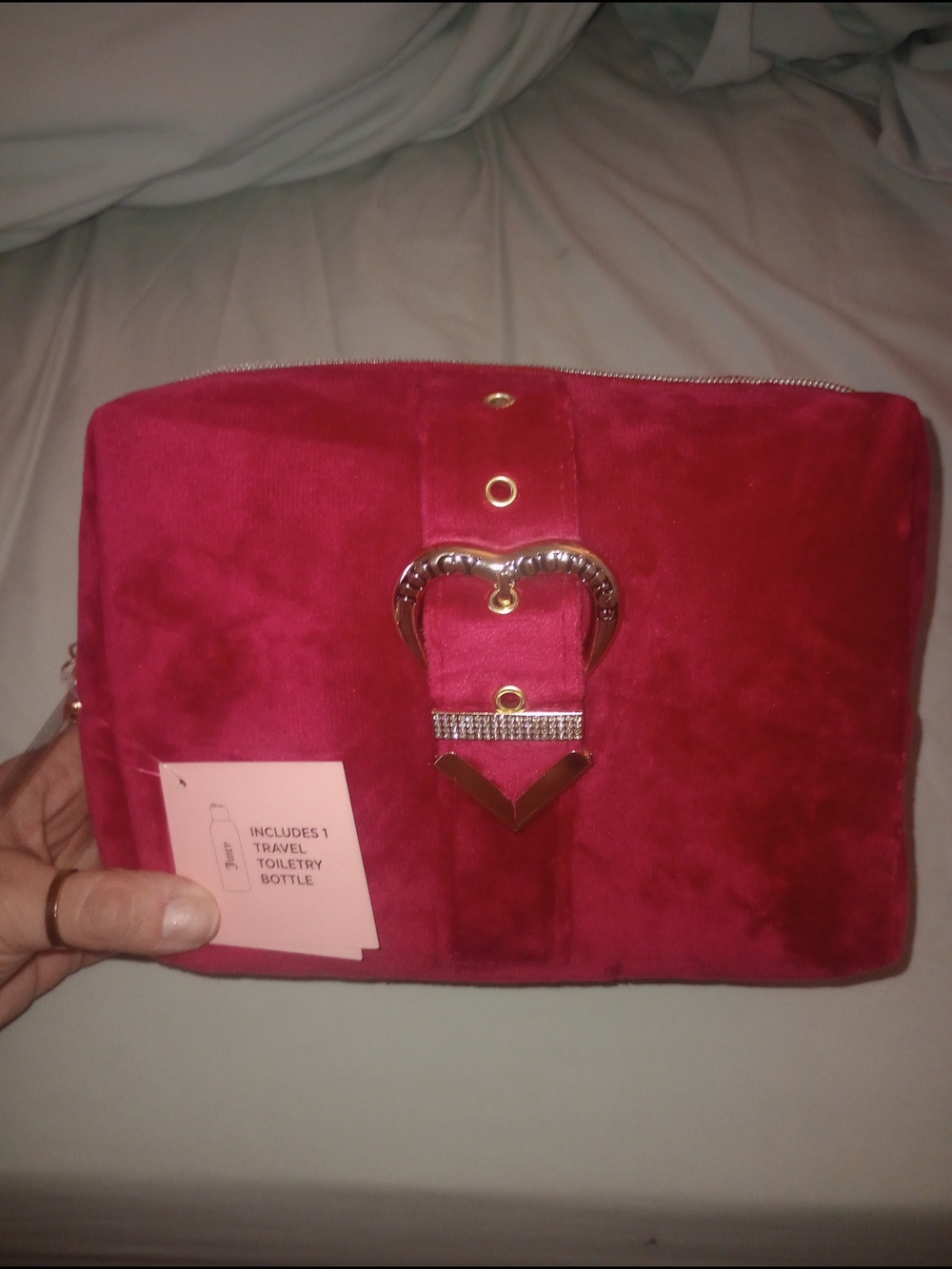 Juicy Couture Rouge Cosmetic Bag